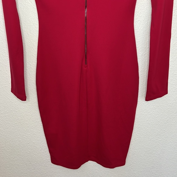 NWT Armani Exchange Red Bodycon Dress. Size XS - Picture 10 of 10